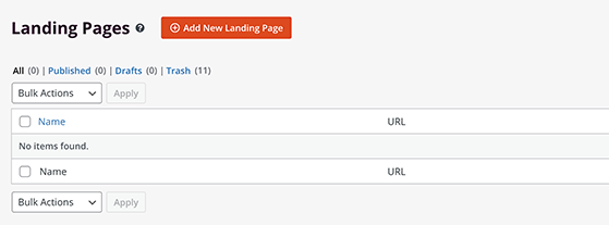 Add a new landing page in WordPress with SeedProd plugin