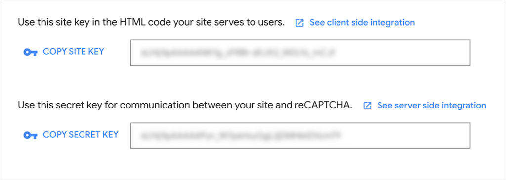 Verify reCAPTCHA keys to fix reCAPTCHA not working in WordPress