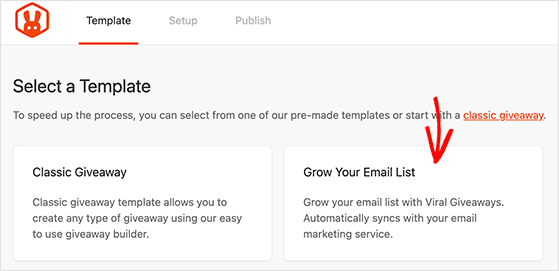 rafflepress-email-list-giveaway-template - RafflePress RafflePress grow your email list giveaway template