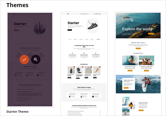 SeedProd WordPress theme templates